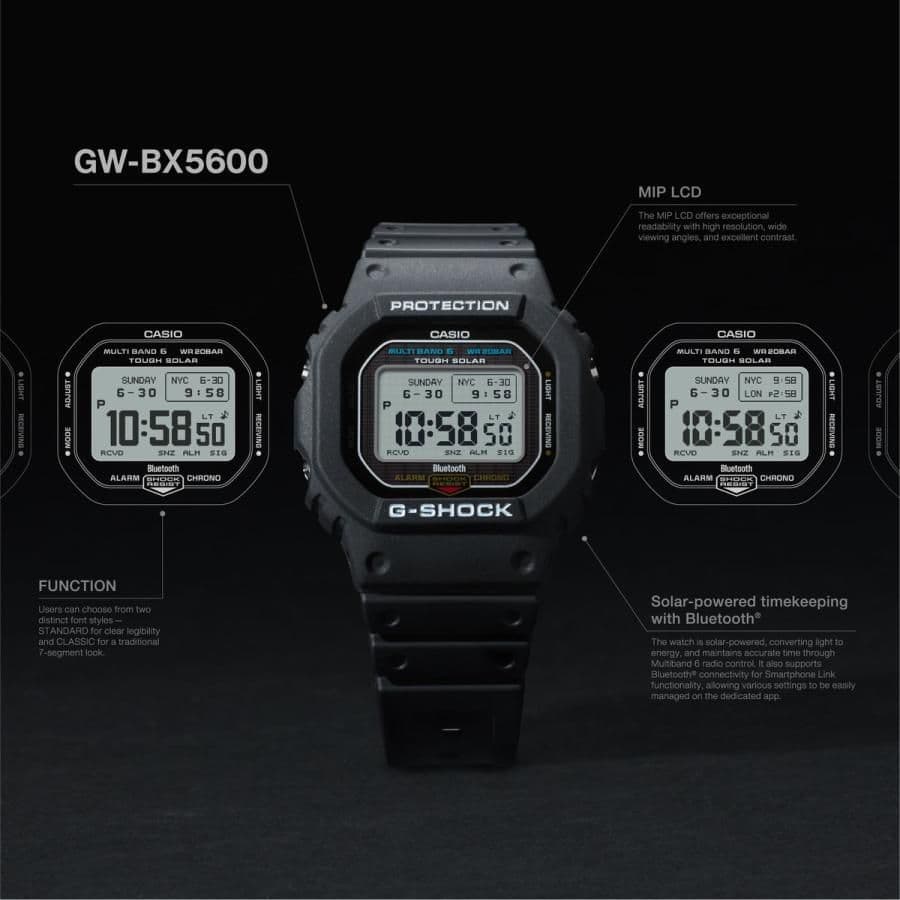 GW-BX5600-1JF　G-SHOCK　MIP液晶　電波ソーラー 値札付