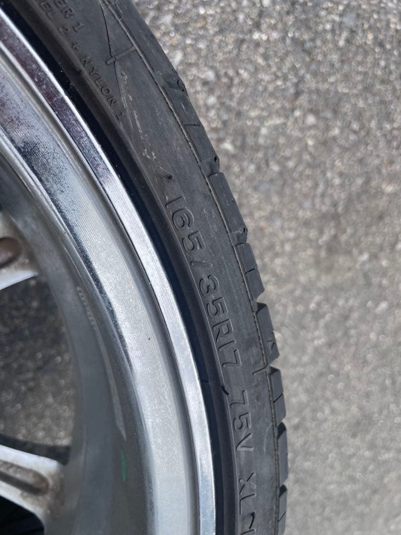 ディーン ウェッズ　クレンツェLXZ 17インチタイヤ付軽サイズ