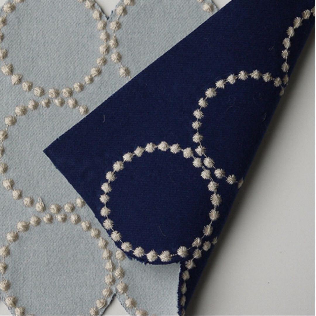 ミナペルホネン スツール タンバリン 丸椅子 【ライトグレー/ネイビー】 チェア