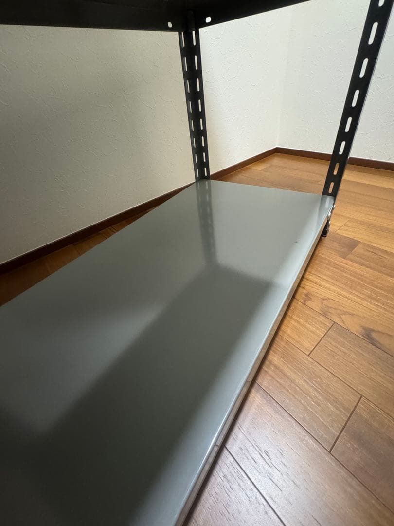 D&DEPARTMENT 工業用スチールシェルフ　4段・グレー