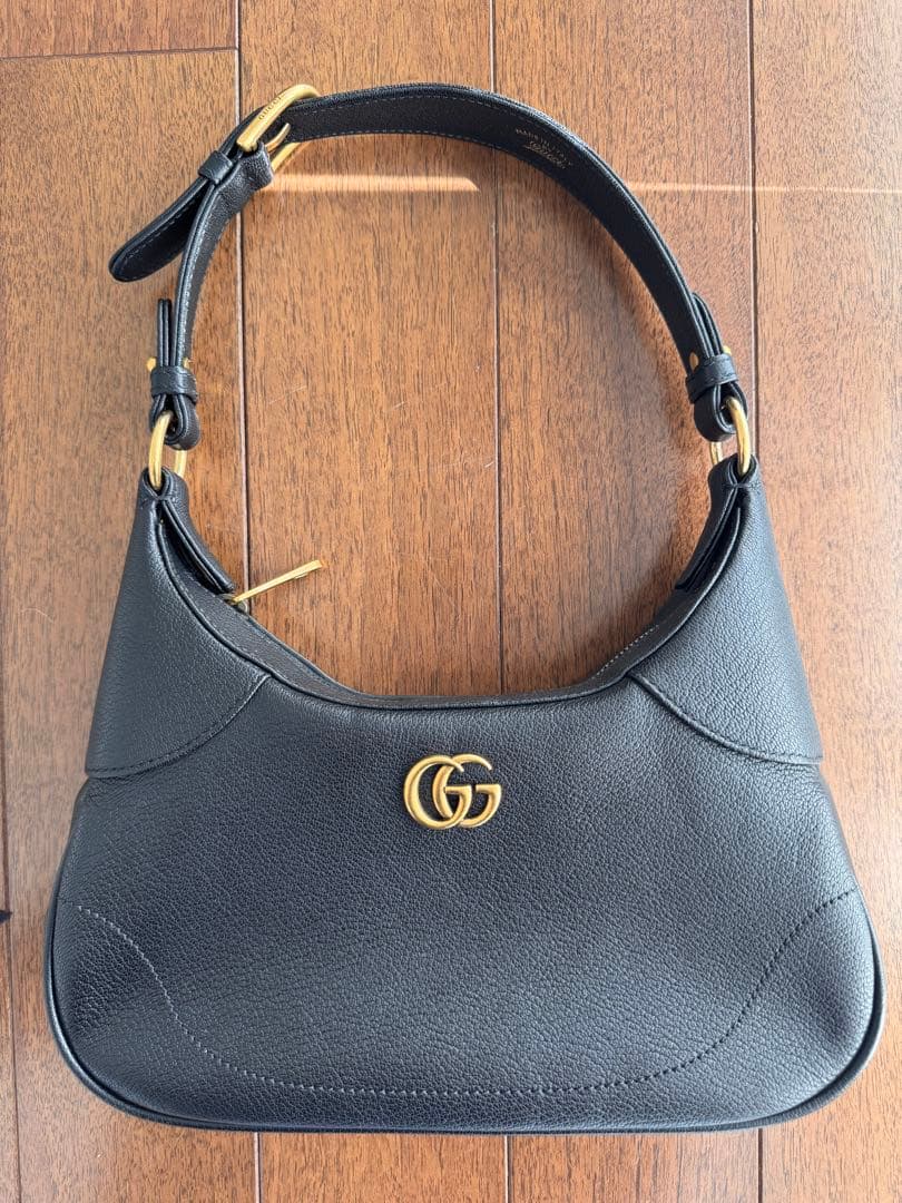 GUCCI アフロディーテ　スモールショルダーバッグ　ブラック