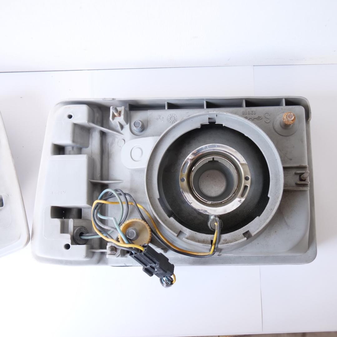 FIAT フィアットパンダ　純正　141 左側通行用　ヘッドライト左右セット