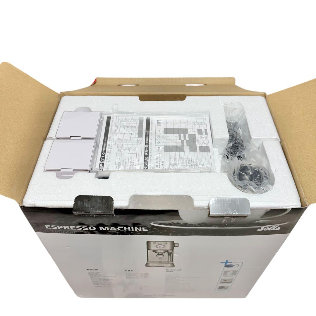 【新品未使用】Solis バリスタパーフェクタプラス SK1170S 18-8