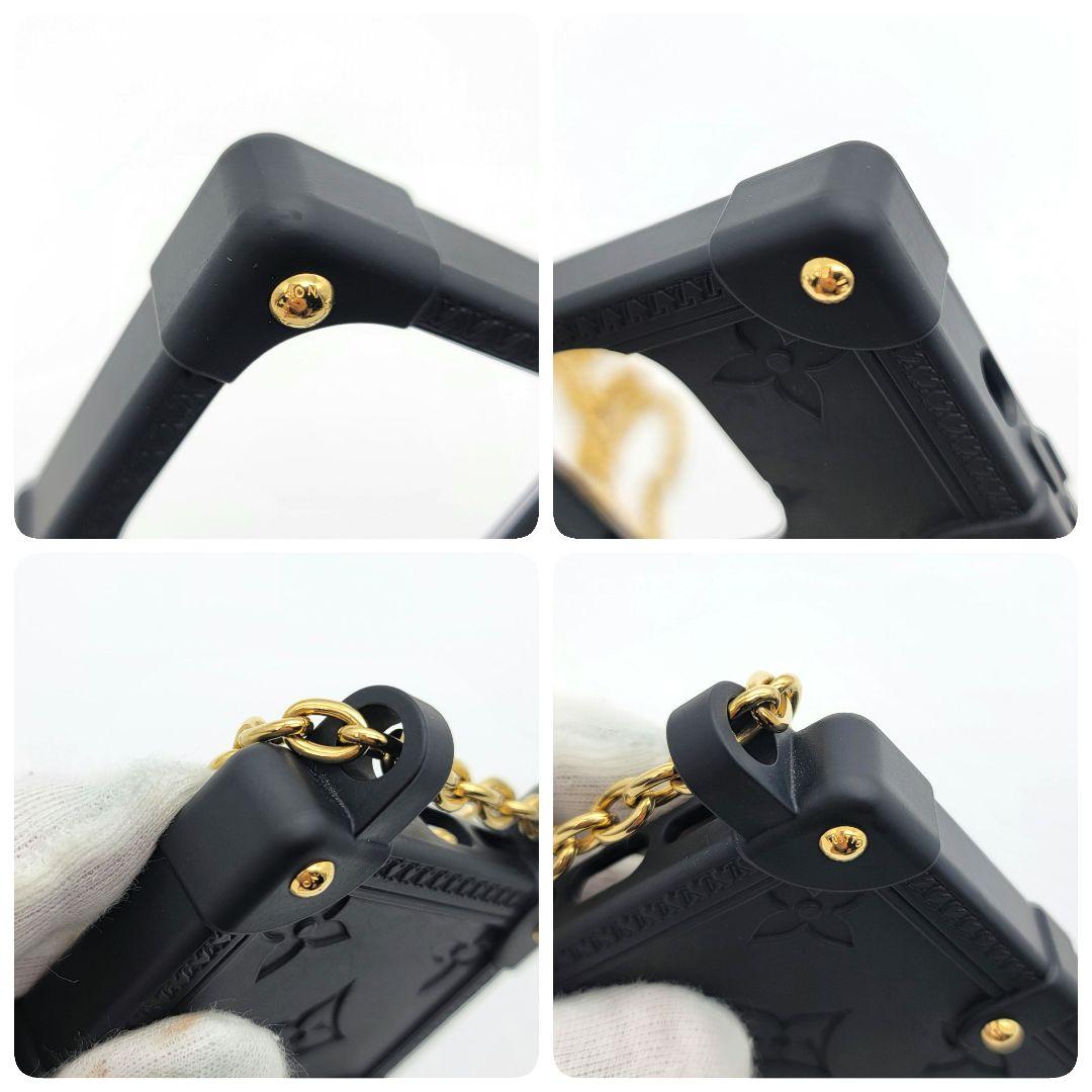 ✨保存袋付✨ルイヴィトン iPhone14proケース リ トランク チェーン