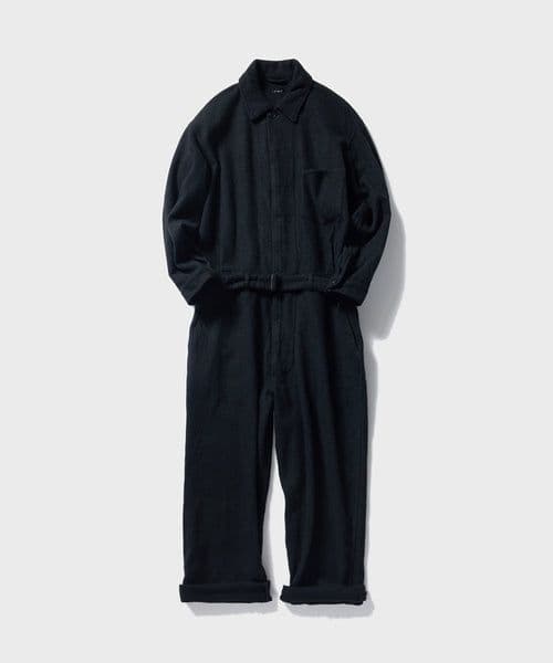 COMOLI 24AW ウールカシミヤ オールインワン