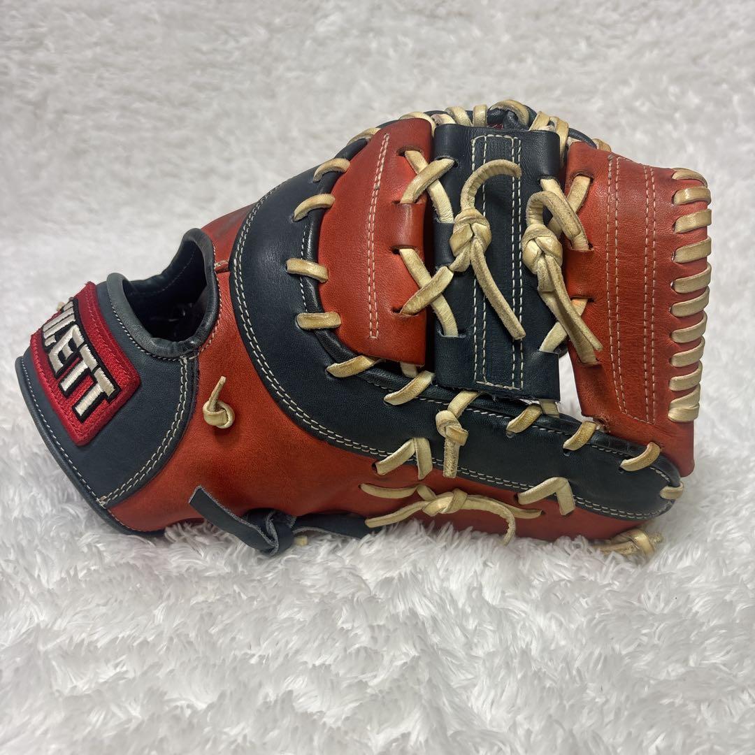 ZETT 日本製 限定カラー 旧ラベル レア ファーストミット 軟式グローブ