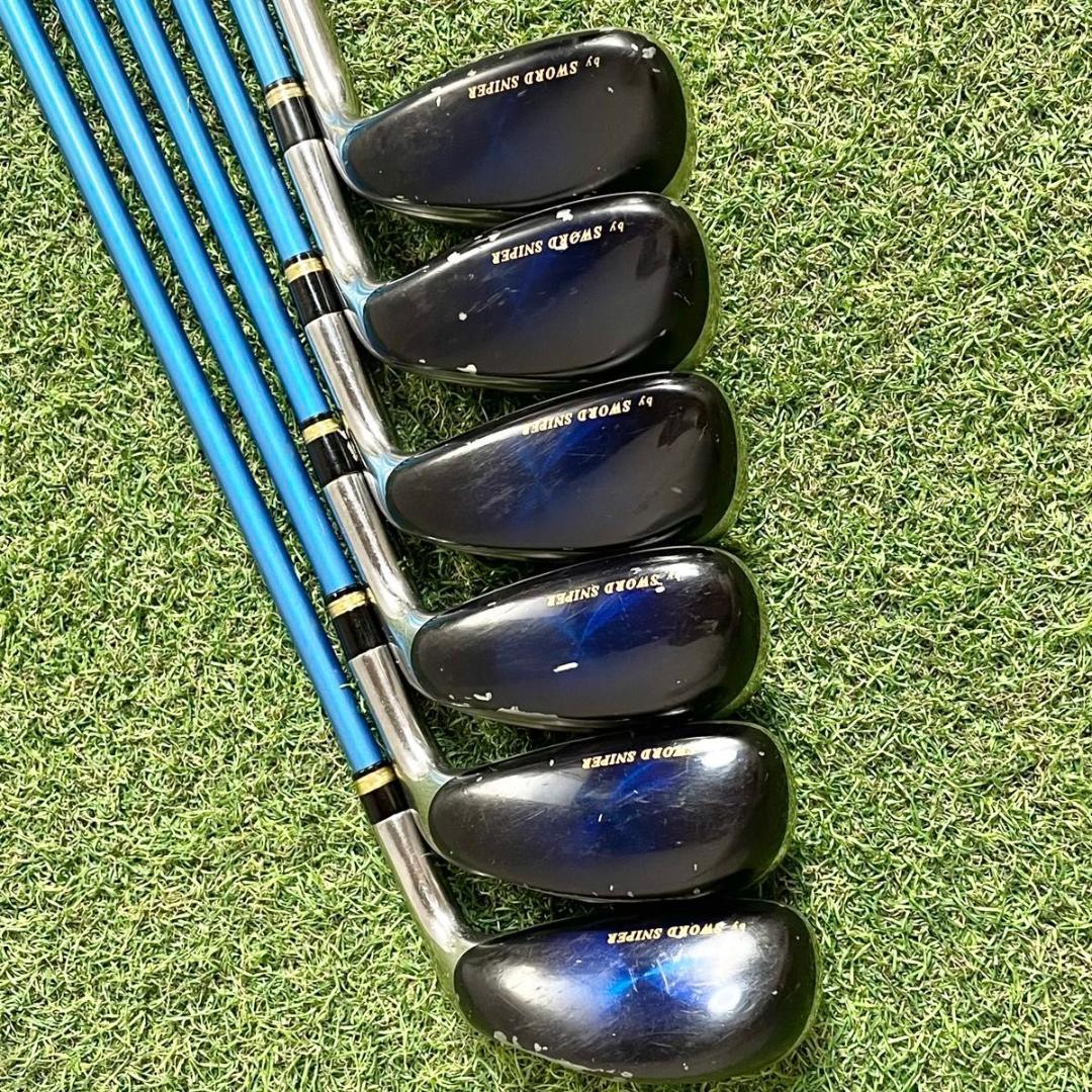 【超豪華9本】カタナ スウォード スナイパーSL EVEVEN アイアン R 右