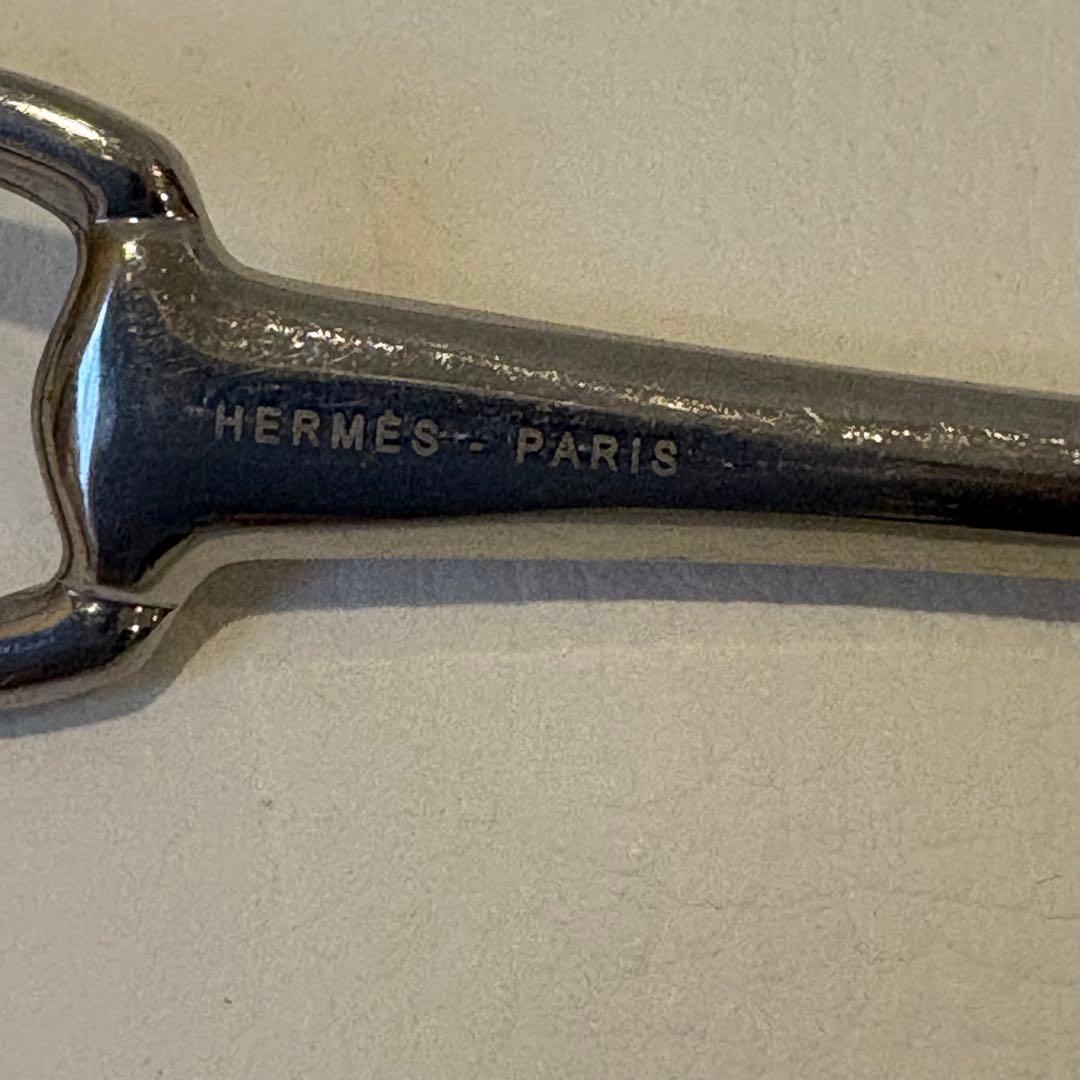 美品 エルメス アトラージュ　スプーン ステンレススティール C