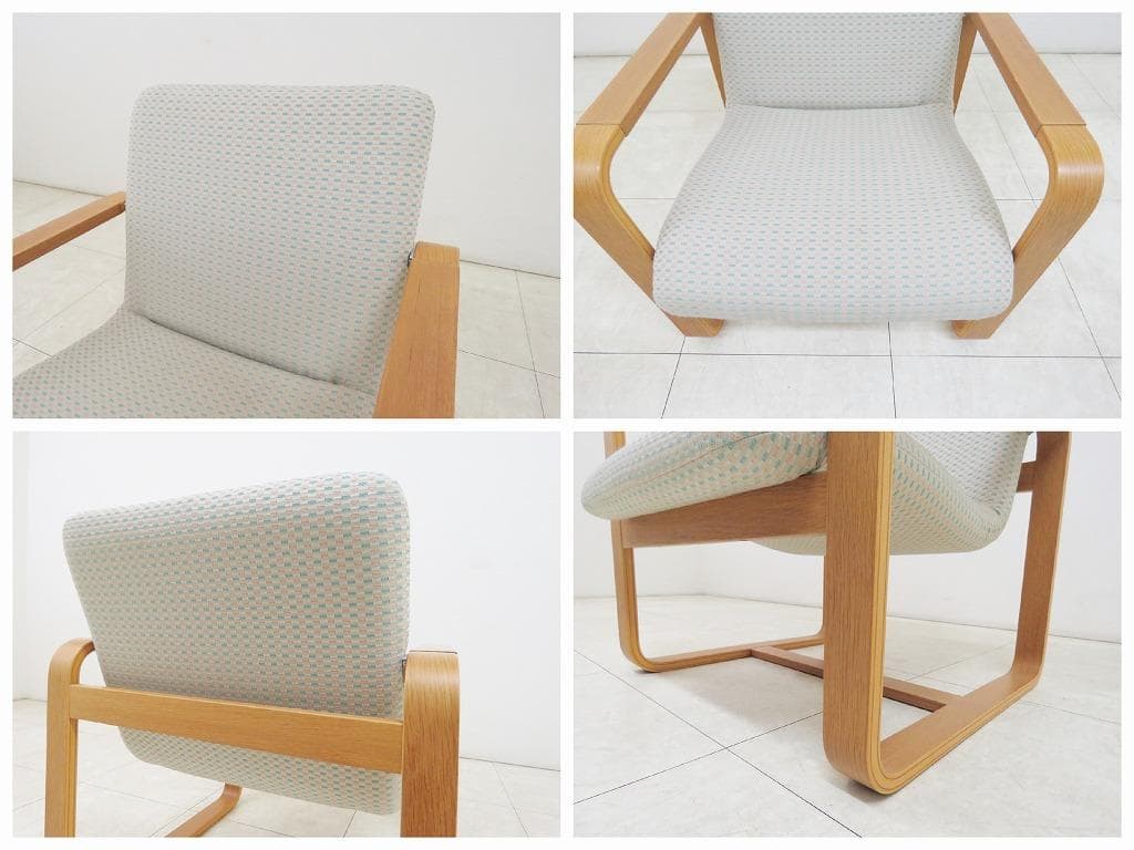 天童木工 松村勝男 イージーチェア ジャパニーズモダン シングルソファ ①