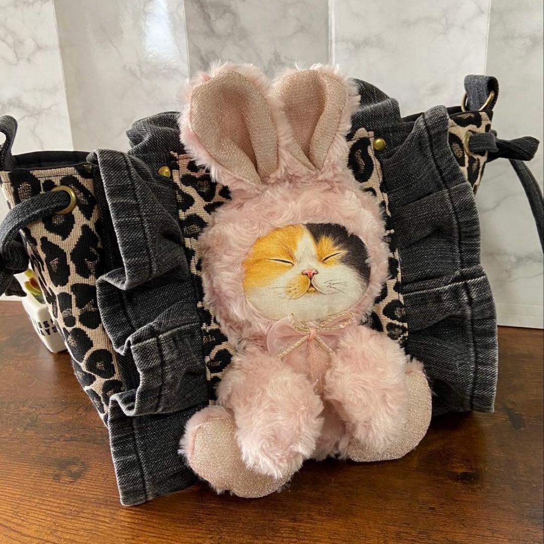 ね*】様 コヤンイサムチョン デニムリメイク【トートバッグ】 フリルバッグ ハン