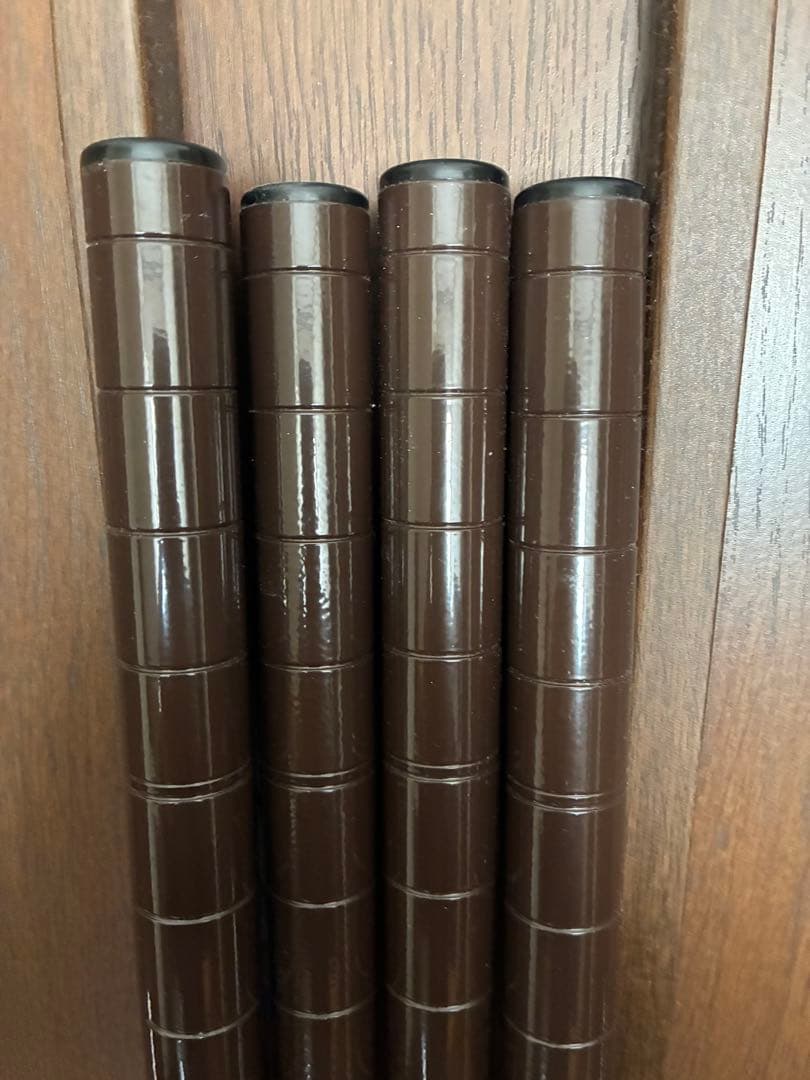 ホームエレクター ポスト1600mm ブラウン4本