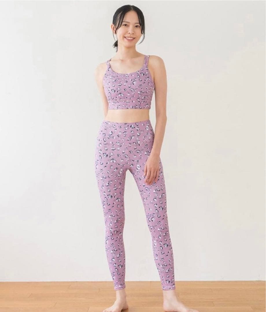 【新品】SUKALA フラワープリントレギンス