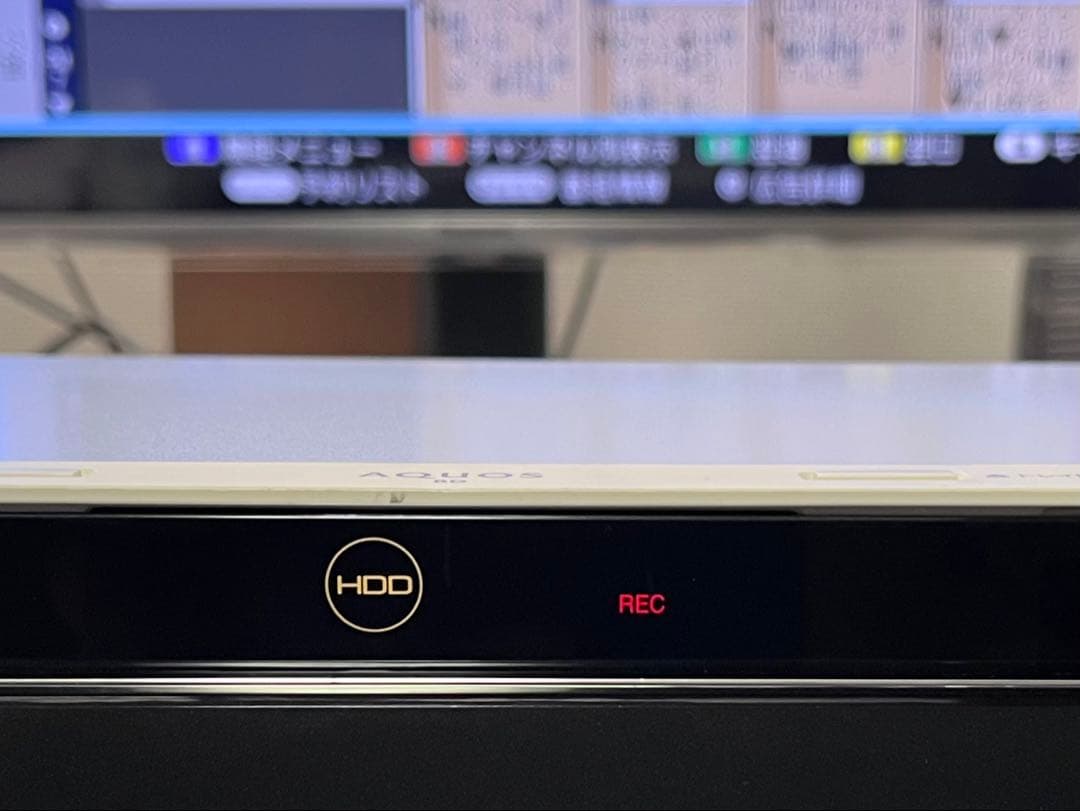 リモコン付　1TB 2番組録画　シャープブルーレイレコーダー　BD-WW1000