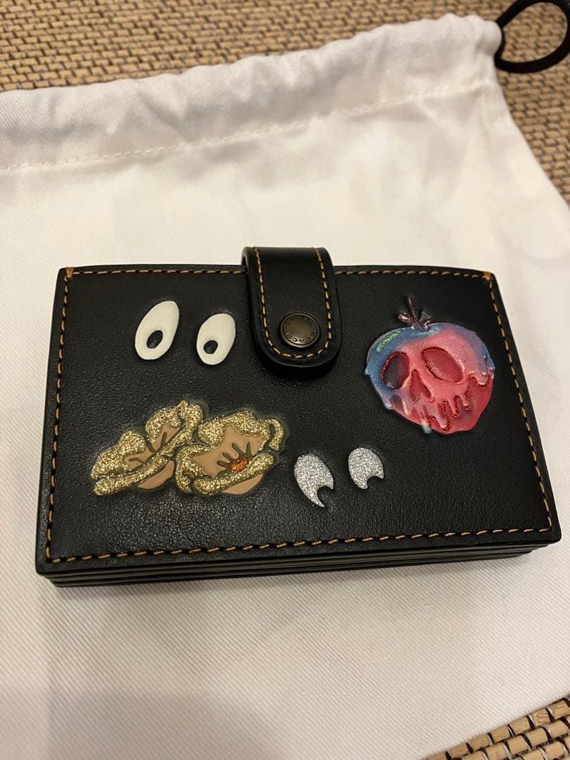美品　COACH Disney アコーディオンカードケース