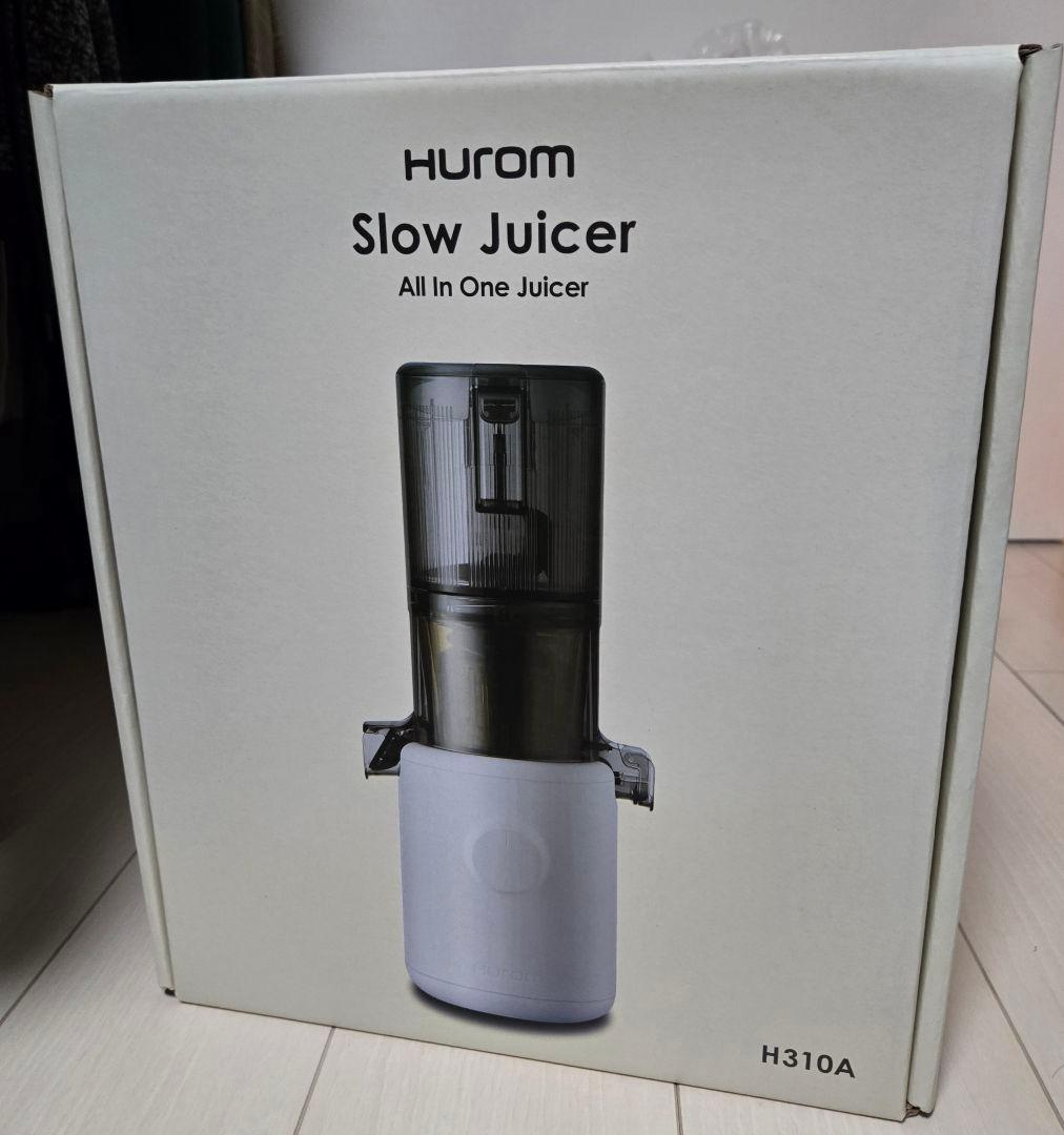 HUROM ヒューロム スロージューサー H310A ホワイト