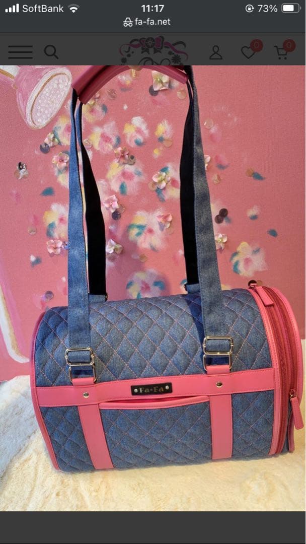 【Fa＊Fa×Luxe birdie】20thドーム型キャリー