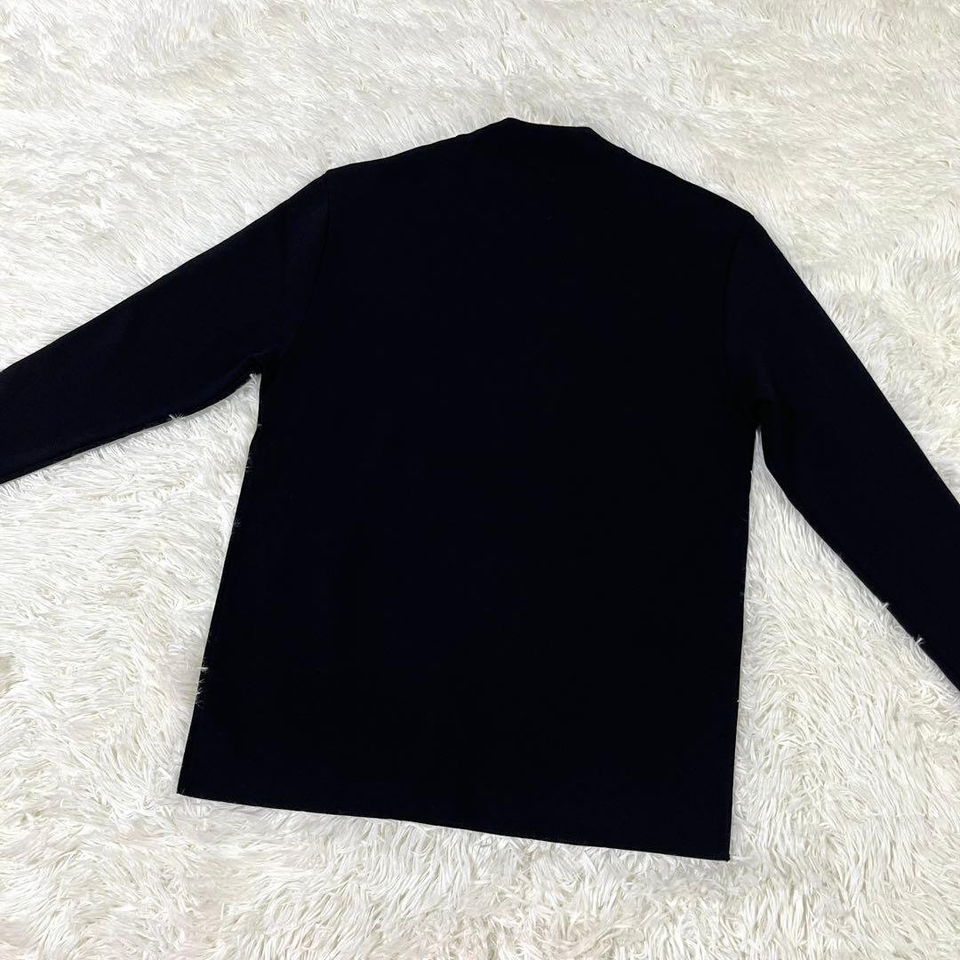 タグ付き✨UNITED TOKYO 18Gウールミラノリブモックニット ブラック