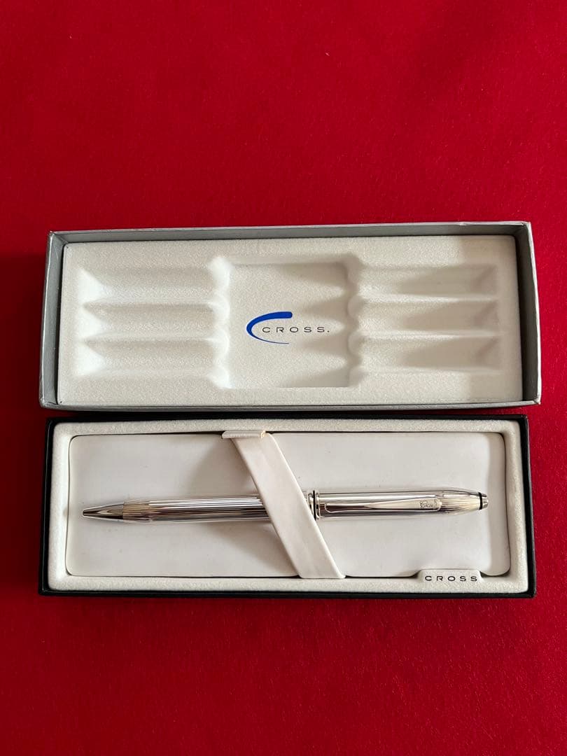 クロスボールペン タウンゼント★スターリングシルバー★❗️極美品‼️