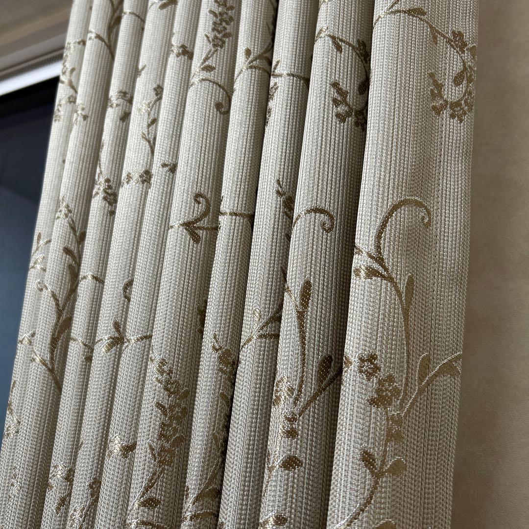 オーダーカーテン　2枚セット　ドレープsangetsu 新品未使用