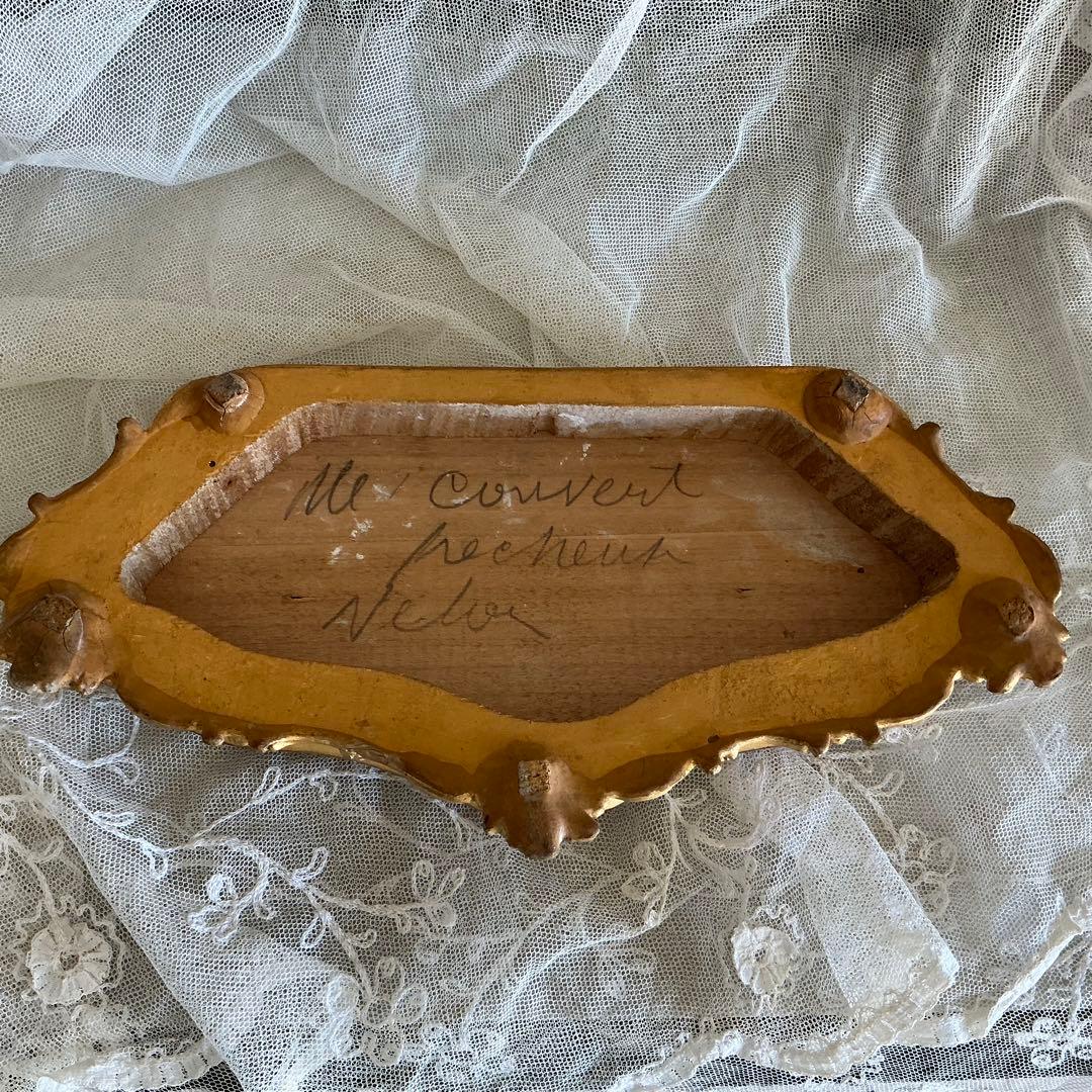 ♡希少♡　フランス　アンティーク　ディスプレイ台　台座　ポワドレ