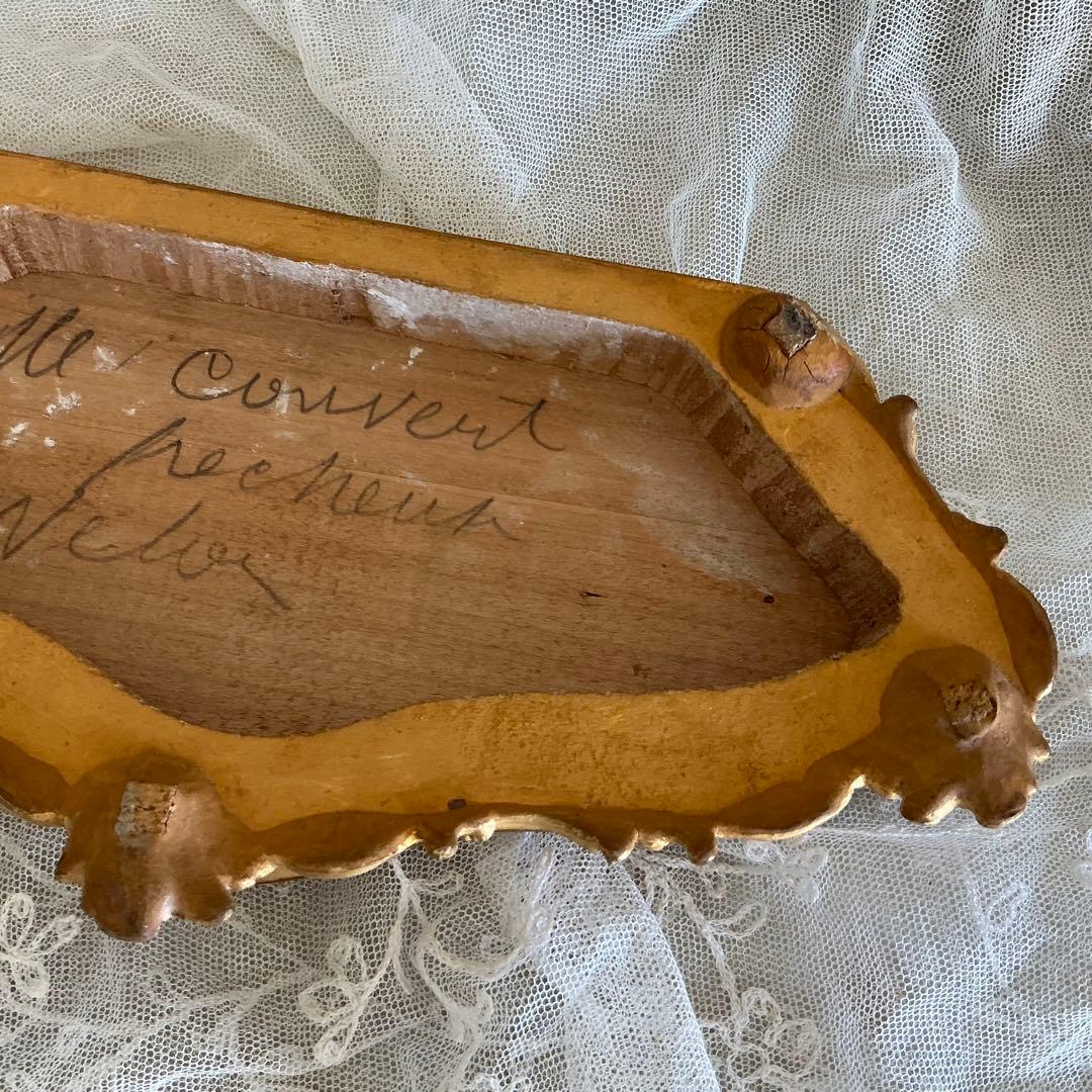 ♡希少♡　フランス　アンティーク　ディスプレイ台　台座　ポワドレ