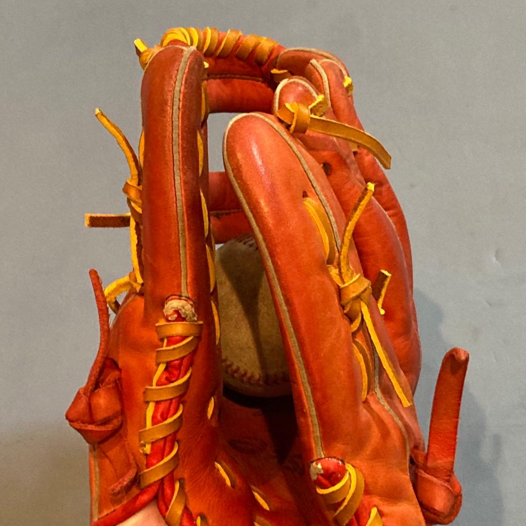 【少年軟式グローブ】アシックス オールラウンド 田中広輔モデル 即戦力 右投げ