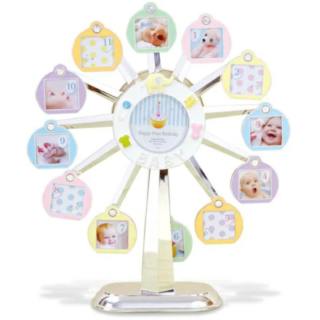 アニュエル　メロディフォトフレーム　観覧車オルゴール　ガラススタンド　まとめ売り