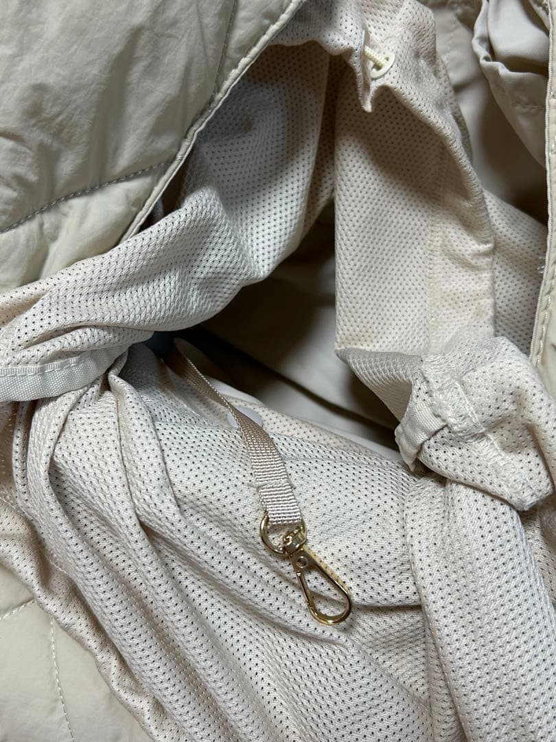 【mi】moncheri キルティングフロントリュック S ベージュ