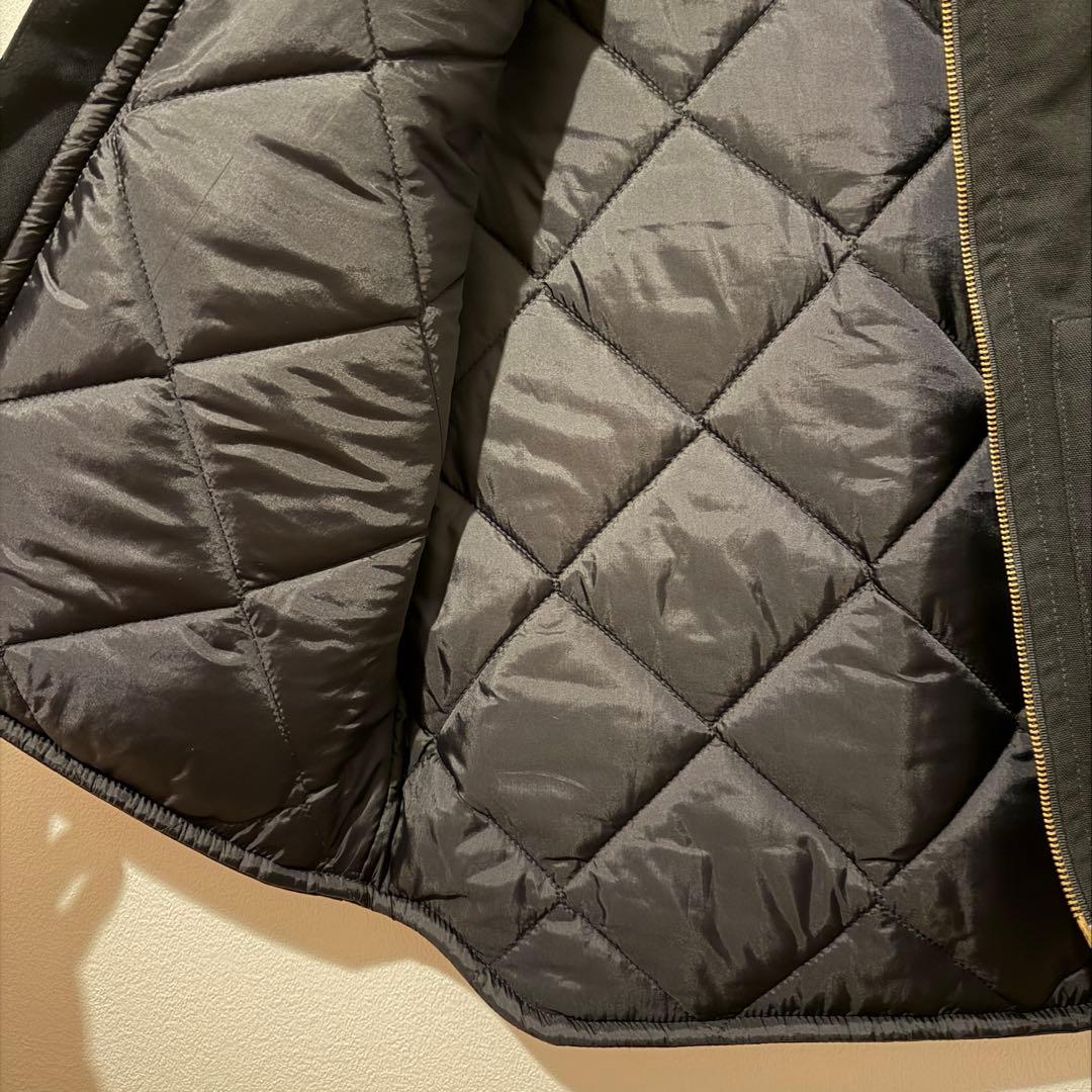 極美品Carhartt カーハート ダックベスト M 黒 メキシコ製