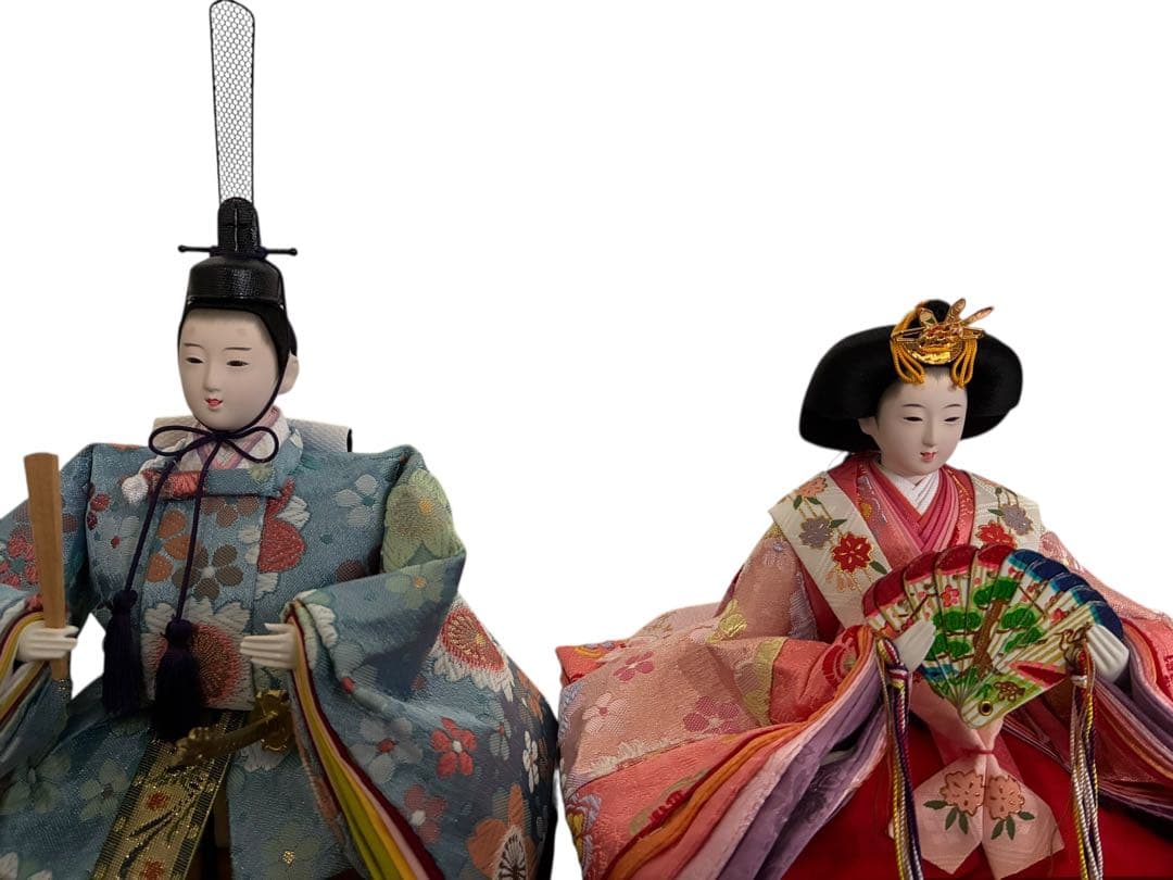 k*n様 伝統的な雛人形 大型ガラスケース付き