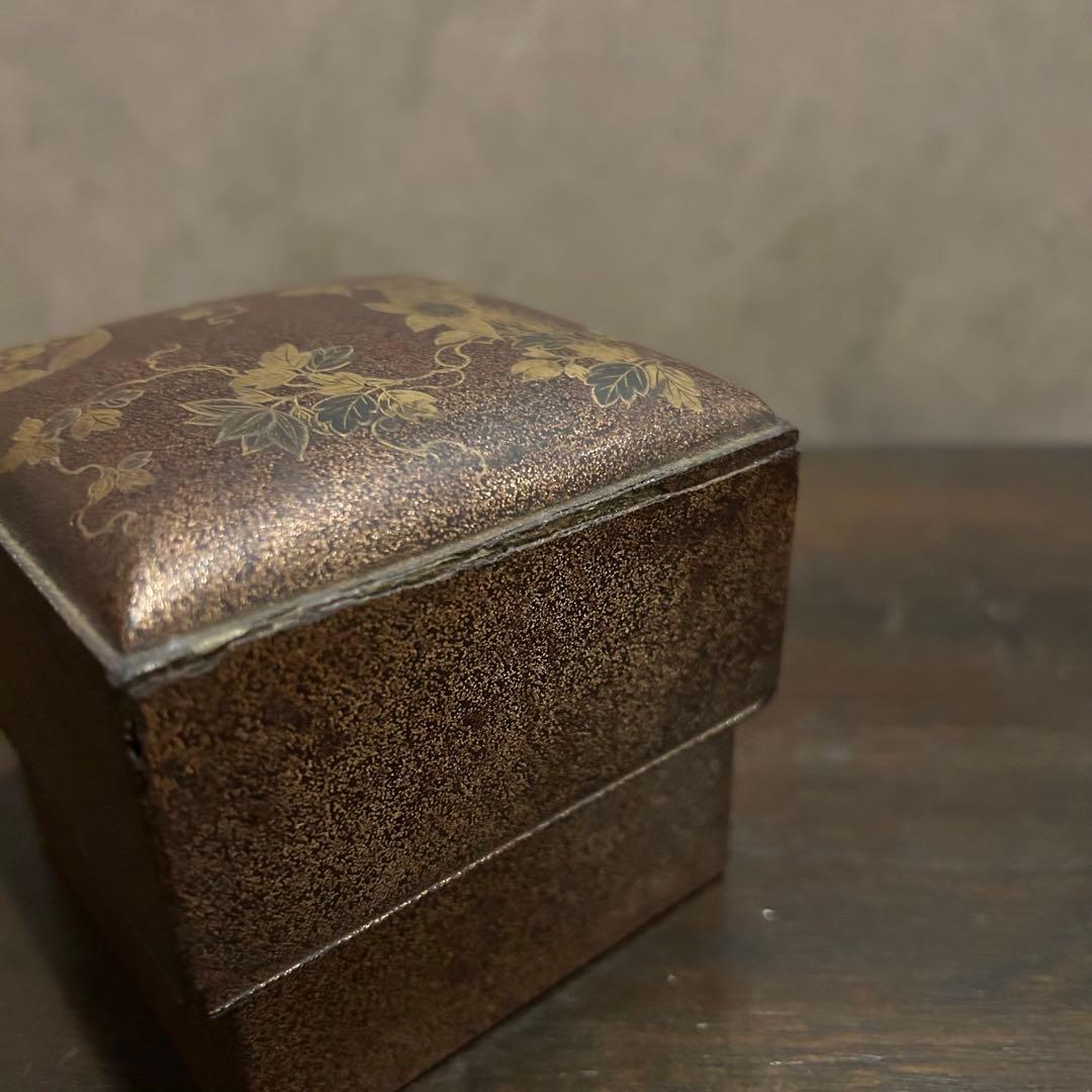 江戸時代　蒔絵　化粧箱　小物入れ　骨董　アンティーク