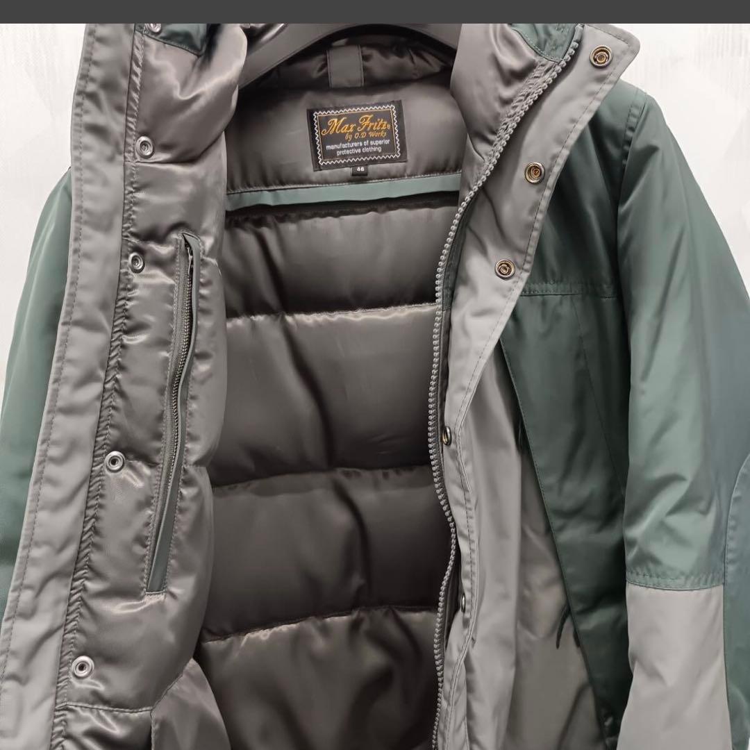 マックスフリッツ　ダウンジャケット プロテクター付属　防風防寒