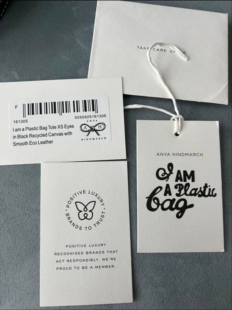 I AM A Plastic Bag XS Tote Eyes アイズ 2way