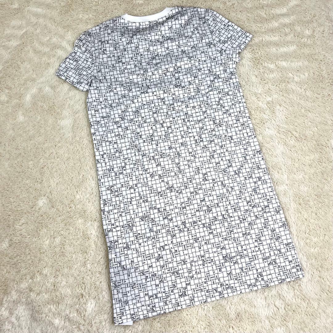 『未使用品』HERMES エルメス ボルデュック・チェック ドレス 34