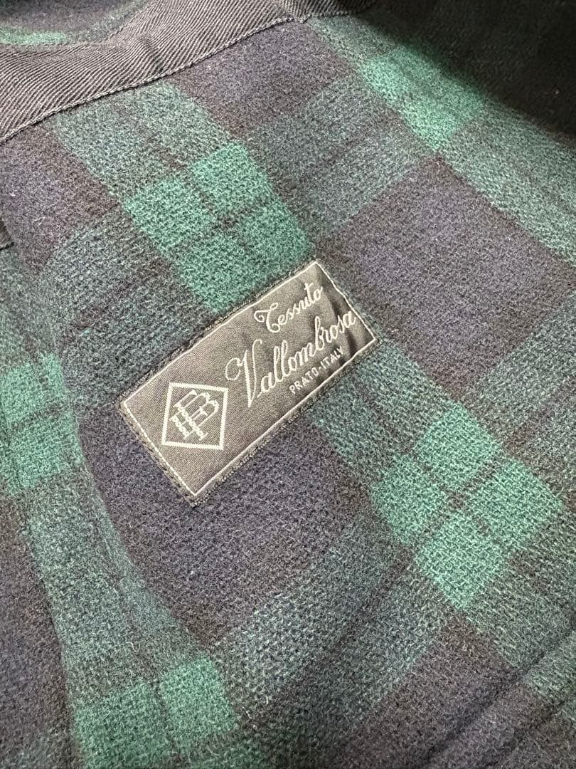 チャップス ラルフローレン ダッフルコート ブラックウォッチ イタリア生地 L