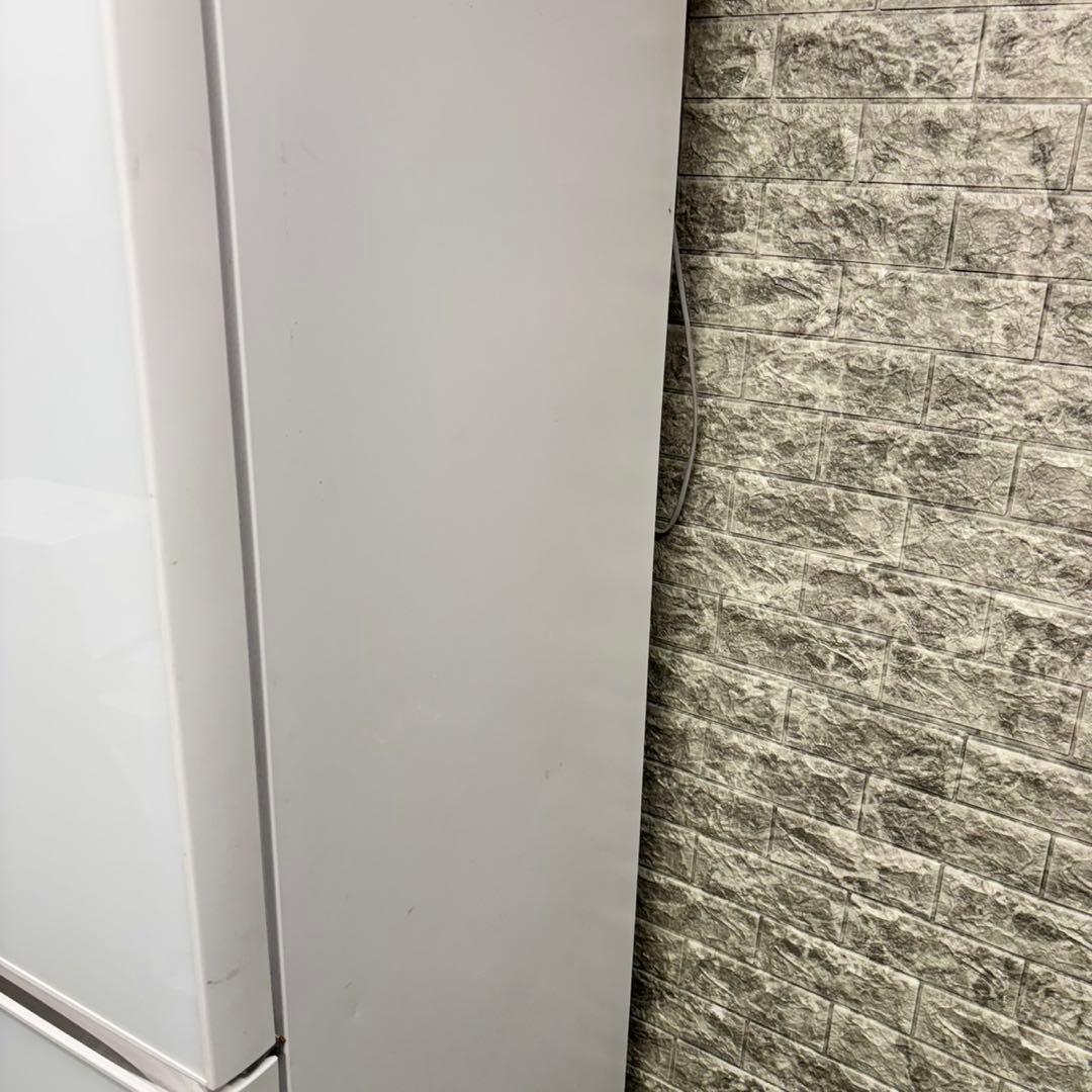 374 冷蔵庫　大型　右開き　ガラストップ　保証込　大人気　400L強　美品