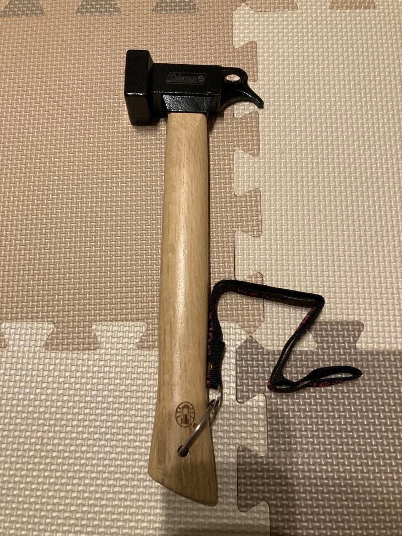 【最終値下】新品　コールマン　ペグセット　ペグケース　スチールヘッドハンマー