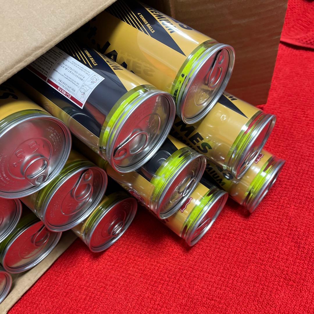 ダンロップ「St.JAMES Premium(15缶/60球)」テニスボール