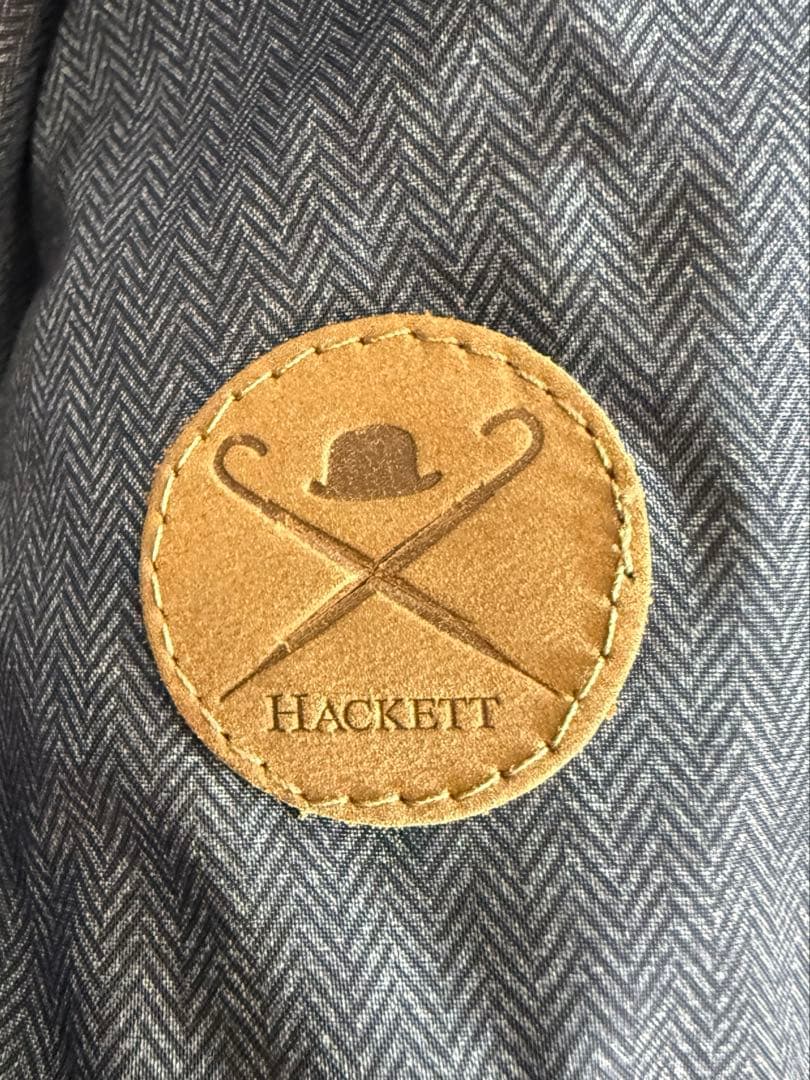 美品　hackett london キルティングジャケット　S ネイビー