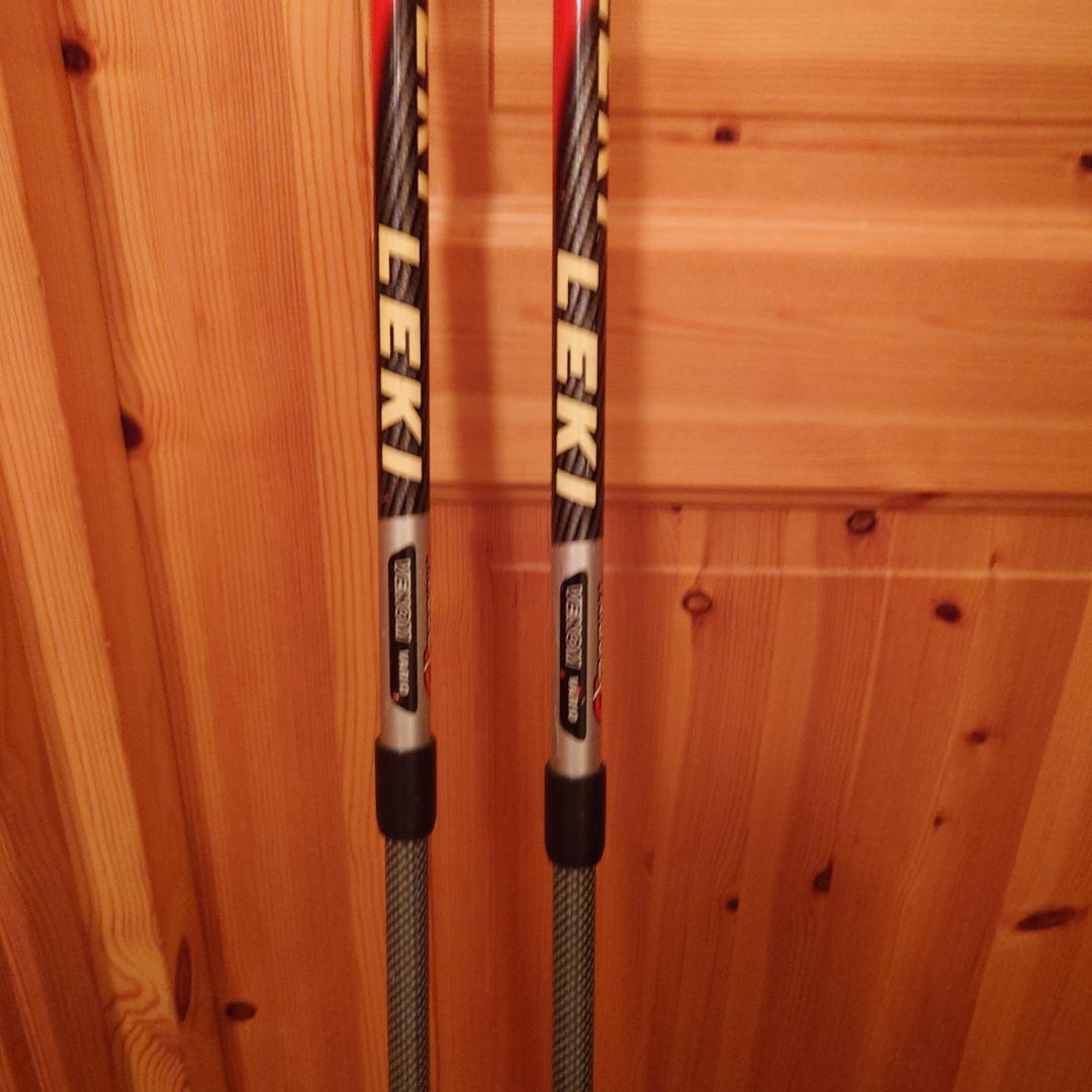 LEKI スキー用ストック 調整可能