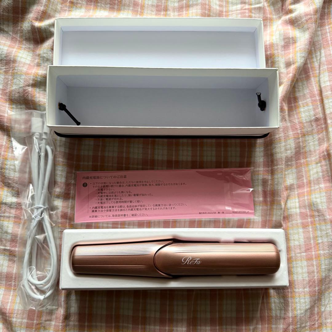 【正規品】リファ ReFa フィンガーアイロン ピンク