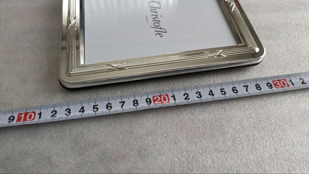 クリストフル　日本限定アイスクリームスプーンとフォトフレームのセット