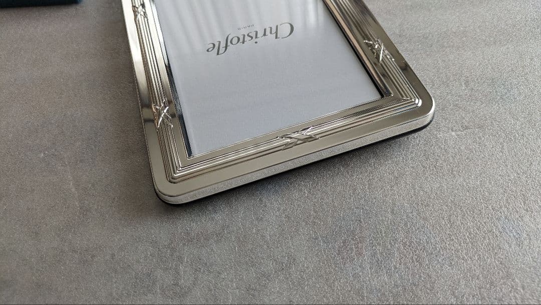 クリストフル　日本限定アイスクリームスプーンとフォトフレームのセット