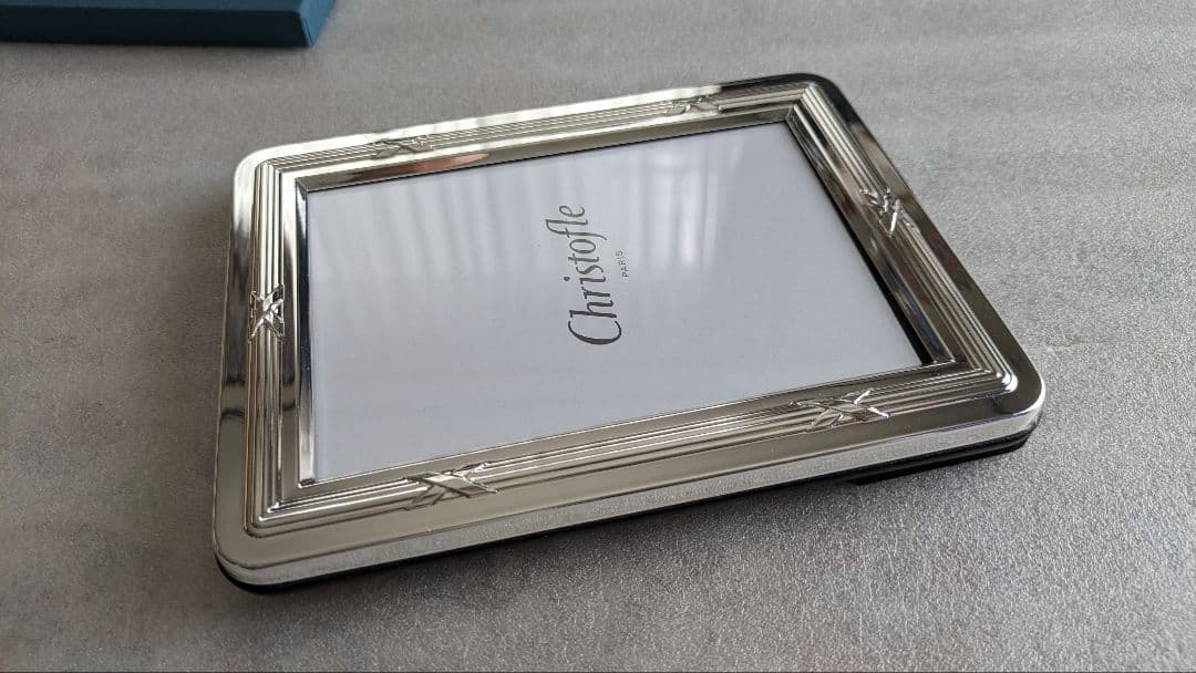 クリストフル　日本限定アイスクリームスプーンとフォトフレームのセット