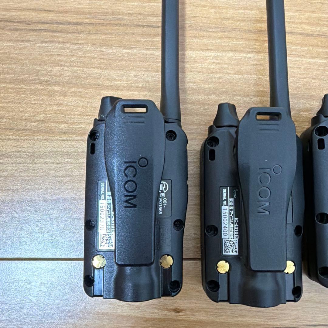 ICOM IC-4310 3台+IC-4310L 1台トランシーバー4台セット