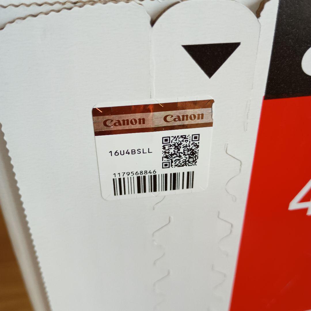 Canon　純正　トナーカートリッジ　418　4色セット　2022製造品