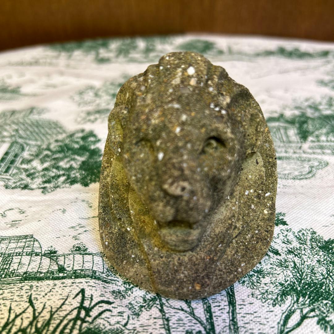 稀少廃盤　ワンダーデコール　ストーンポットフィート ライオン３個セット