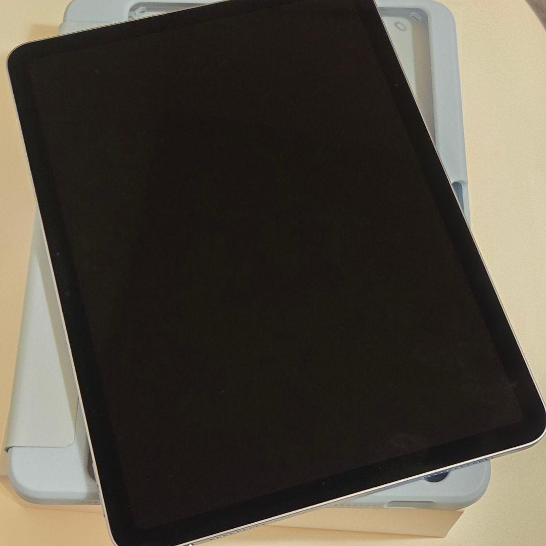 iPad Air 7世代 (m3) 11インチ ブルー 128GB ケースつき