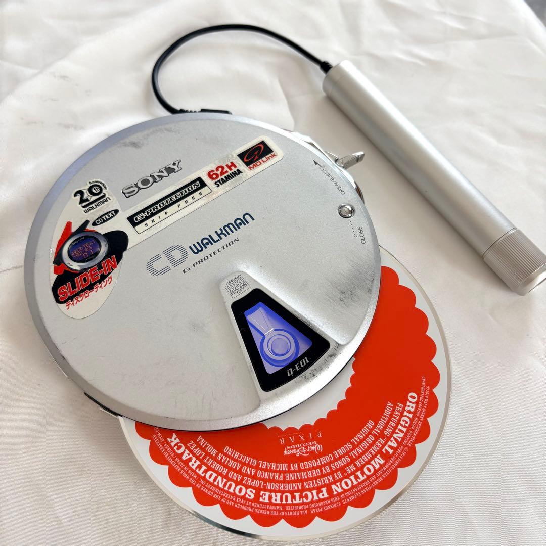 【ジャンク】SONY CD WALKMAN D-E01 スロットイン