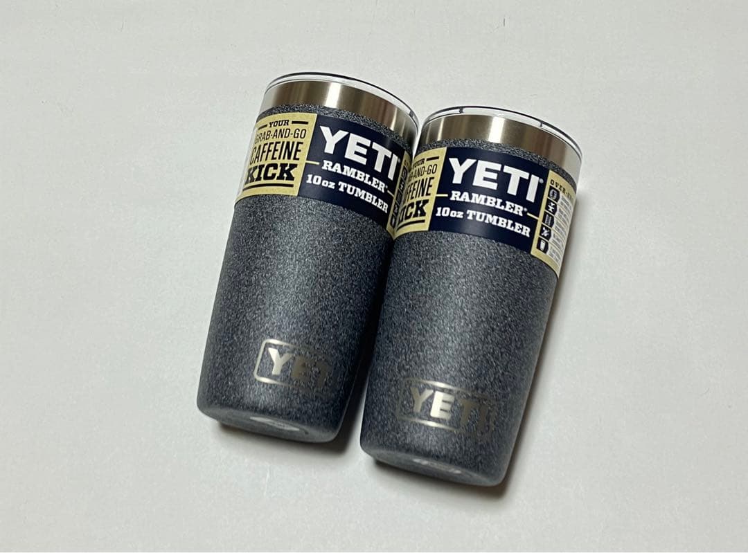 YETI ランブラー 10oz タンブラー ブラックストーン 2個セット